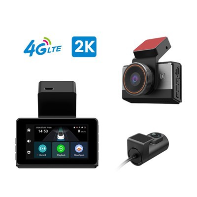4G 2CHs Mini 3'' Screen Dash Cam